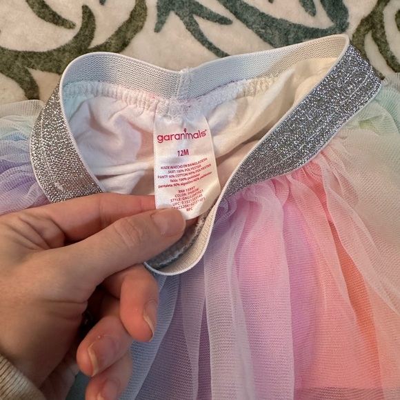 Hanna Andersson rainbow skirt garanimals skirt 12 months cotton organic - Picture 4 of 7